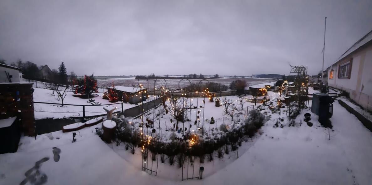 Zum Wiesengrund Im Oderbruch Altglietzen Exterior foto